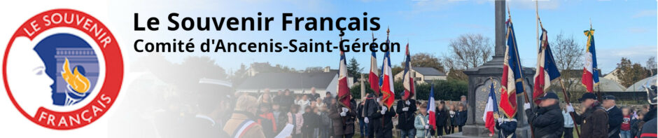 Le Souvenir Français – Comité d'Ancenis-Saint-Géréon – Site en construction